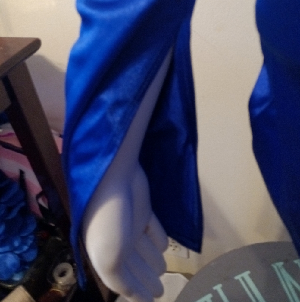 Sexy Royal Blue Dress size Small - Picture 4 of 6